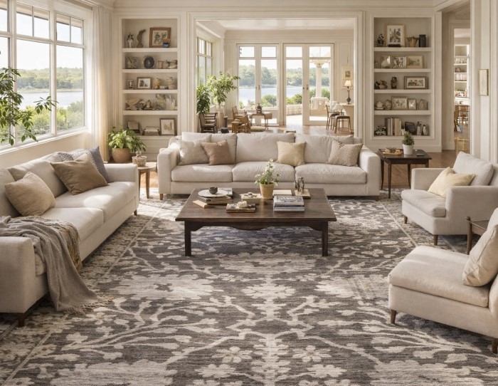 rectangualr rug
